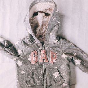Baby Gap Sherpa Hoodie Jacket